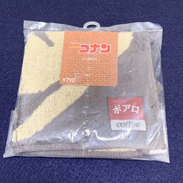 지유 명탐정 코난 콜라보 아마무 토오루 포아로 타월 손수건