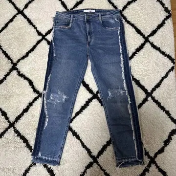 ZARA 데미지 데님