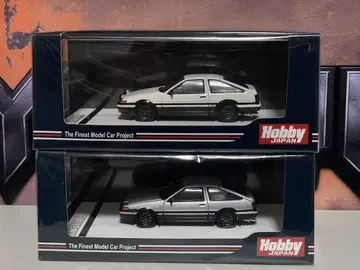 Hobby japan 1/64 도요타 트레노86 2대 세트