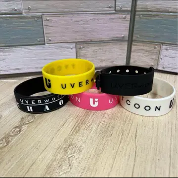 UVERworld 우버월드 러버 밴드 5종 세트 라바반