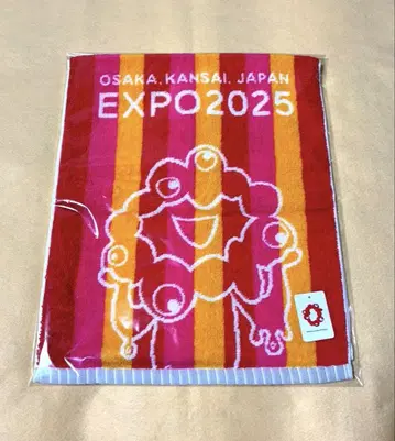 새상품 EXPO2025 akuaku 포즈 페이스 타월