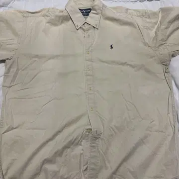 Ralph Lauren BLAIRE 반팔 셔츠 XL 베이지