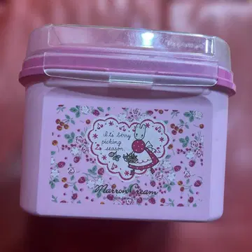 tupperware 산리오 마론 크림 플라스틱 케이스