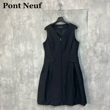 Pont Neuf 프론트 지퍼 슬리브리스 원피스 2호