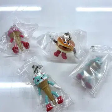 반다이 가챠 FLAVORS 메지루시 액세서리 4개 세트 플레이버