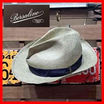 Borsalino 볼사리노 중절 파나마 햇 58 그레이