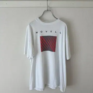 유럽 구제 의류 Hanes Beefy-T NOVELL 티셔츠