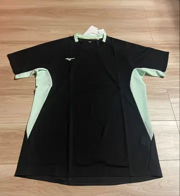 Mizuno 반팔 셔츠 XL 블랙