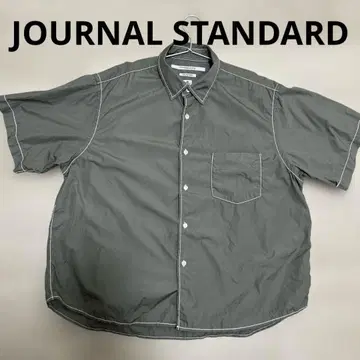 JOURNAL STANDARD 토마스 메이슨 팻 스티치 셔츠