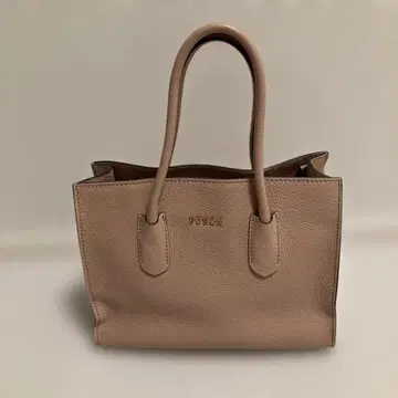 FURLA 핑크 베이지 토트백 숄더백