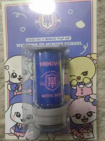 [미사용 새상품] IVE MINIVE POP-UP 도쿄 스탬프 나ori