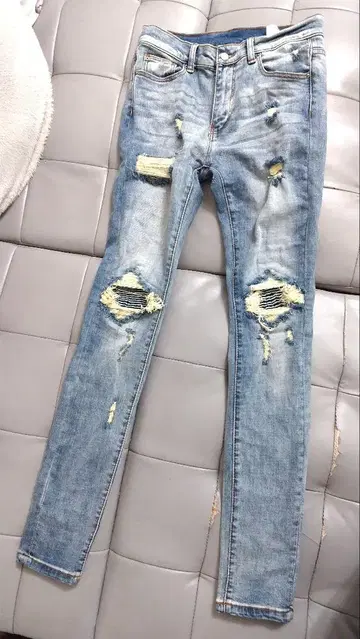 mnml 데미지 데님 팬츠 사이즈 30