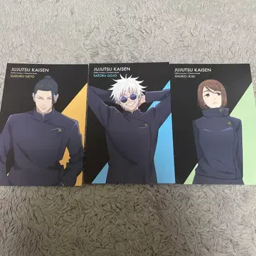 MAPPA 주술회전 팝업 스토어 엽서 3장