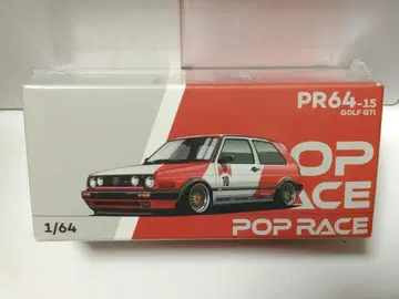 팝 레이스 1/64 골프 GTI 레드/화이트