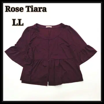 Rose Tiara 로즈 티아라 볼레로 숏 슬리브 보르도