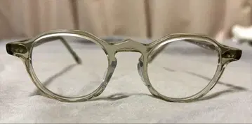 레어 DE FONTAINE 클리어 프레임 안경