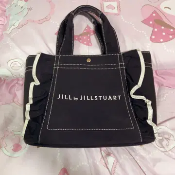 JILL by JILLSTUART 프릴 토트백 (소) 블랙