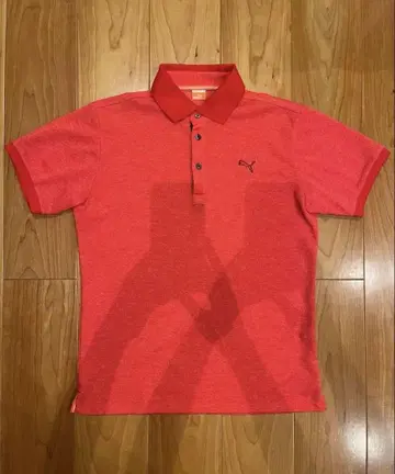 Puma 레드 피케 셔츠