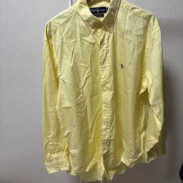 Ralph Lauren Yarmouth 긴팔 셔츠 노랑