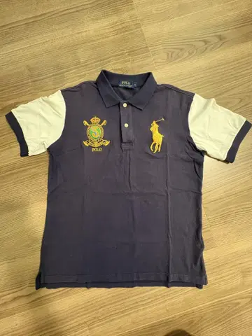 Ralph Lauren 피케 셔츠 네이비/화이트 사이즈 3