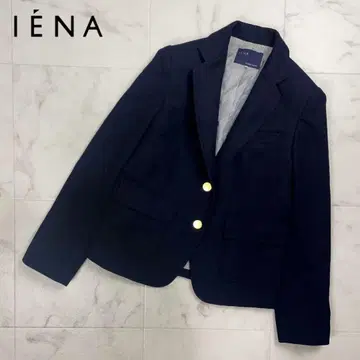 새상품급 IENA 테일러드 자켓 골드 버튼 블랙 사이즈 38*ED856