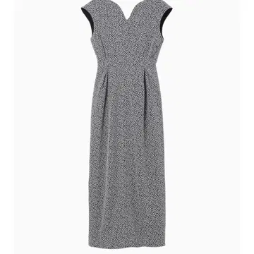 Micro Floral Jacquard Dress mame