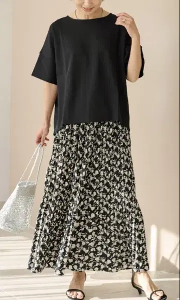 JOURNALSTANDARDrelume 마조리카 플리츠 플라워 스커트