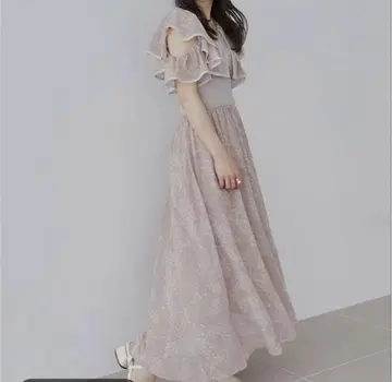 MAJESTIC LEGON 더블 컬러 코르셋 원피스 핑크 M