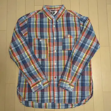 Engineered Garments USA 제작 체크 워크 셔츠 XL