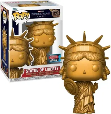 Funko Pop! 마블 코믹콘 스파이더맨 자유의 여신상