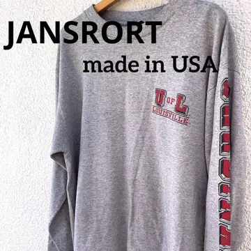 잔스포츠 made in USA 롱 티셔츠 롱T 긴팔 USA제