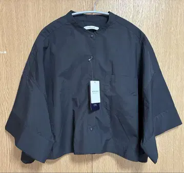 b.c.stock 와이드 슬리브 돌먼 SS 셔츠 블랙