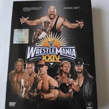 WWE WrestleMania 디스크 세트
