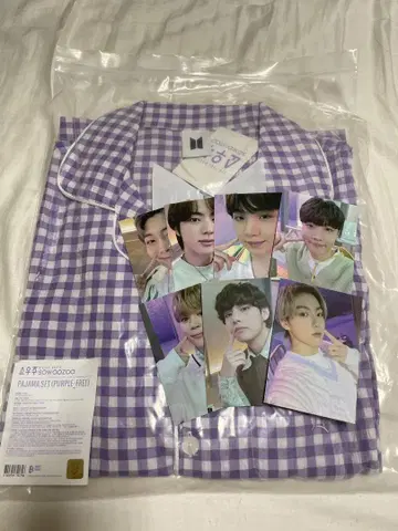 BTS sowozoo 파자마 트레이딩 카드 포함