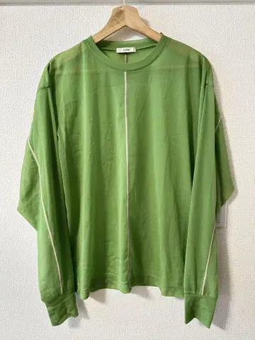 클라네 CLANE 시어 롱 슬리브 탑