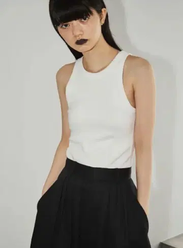 TODAYFUL 투데이풀 Cupin Rib Tanktop 화이트