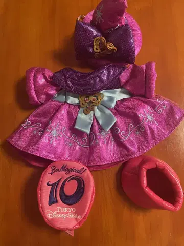 도쿄 디즈니씨 10주년 기념 드레스 세트