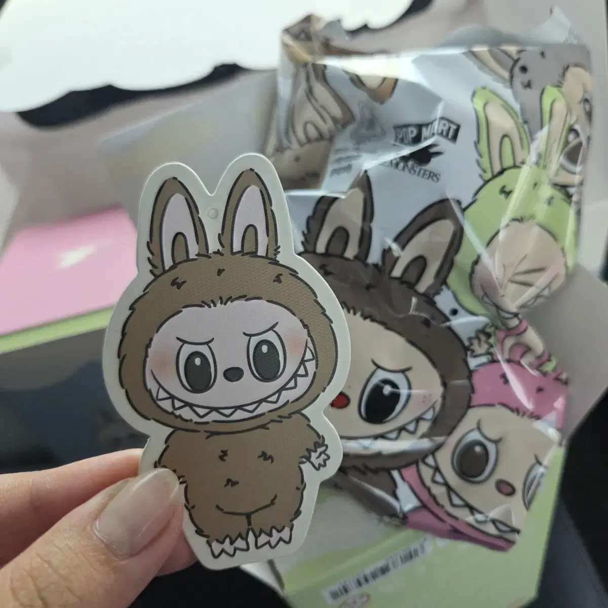 Pop Mart Labubu The Monsters Highlight Series Hope Keyring