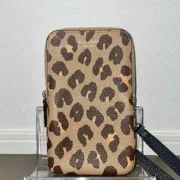 kate spade 스마트폰 숄더 참 포함 미니 백 브라운