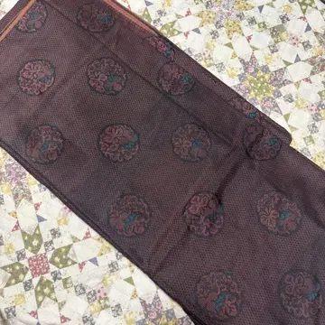 [기모노] 츠무기 이중 기모노 기장 142cm