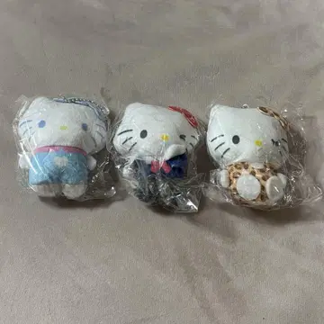 헬로키티 봉제 인형 볼체인 2