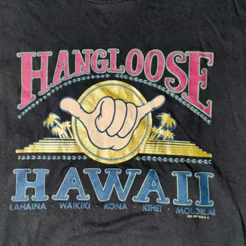 한글루즈 HANGLOOSE 스크린 스타 USA 제작 티셔츠 80s