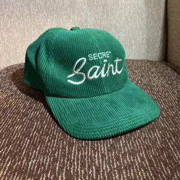 SECRE Saint 레어 코듀로이 캡 그린 컬러