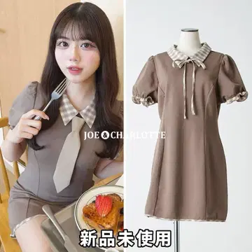 OLIVE 올리브 데 올리브 3way 도킹 미니 원피스 브라운