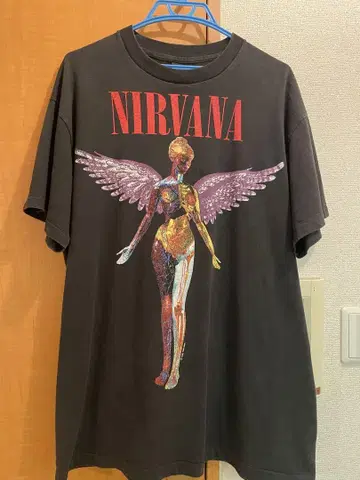 NIRVANA T셔츠 블랙 XL