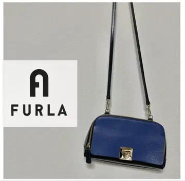 FURLA 네이비 숄더백