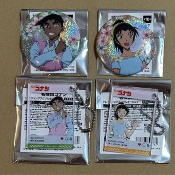 명탐정 코난 캔뱃지 키링