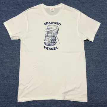 SEAWARD VESSEL 화이트 티셔츠 L 사이즈
