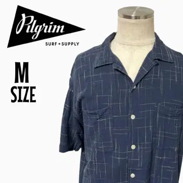 필그림 50'S Style 카스리 레이온 반팔 셔츠 빈티지 로커빌리