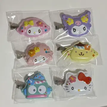 산리오 sanrio 시크릿 앞머리 클립 캐릭터 모음 여름 축제